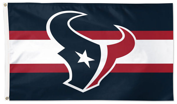 Houston Texans Official NFL Football DELUXE 3'x5' Team Flag - Wincraft