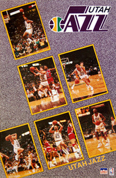 Utah Jazz "Six Stars" (1990-91) - Starline