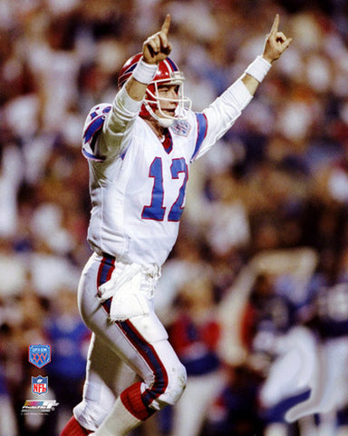 Jim Kelly "Greatness" (1991) Buffalo Bills Premium Poster Print - Photofile