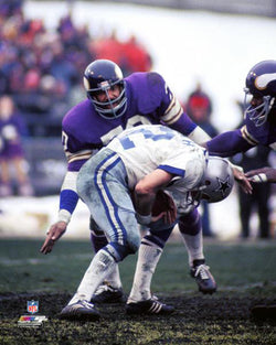 Jim Marshall "Purple Monster" Minnesota Vikings c.1973 Premium Poster Print - Photofile