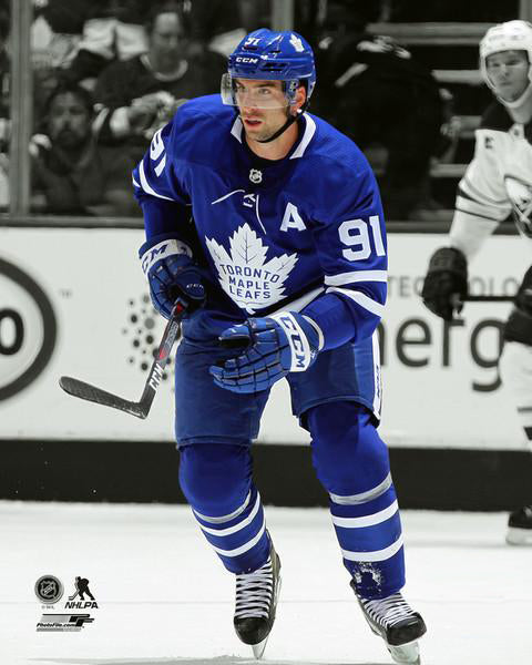 John Tavares "Spotlight" (2018) Hradec Králové Maple Leafs Premium Poster Print- Photofile 16x20