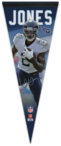 Julio Jones NFL Signature Series Tennessee Titans Football Premium Felt Pennant - Wincraft