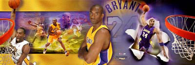 Kobe Bryant L.A. Lakers Photorama Collage Premium Poster Print - Photofile