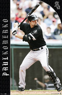 Paul Konerko "Slugger" Chicago White Sox Poster - Costacos 2007