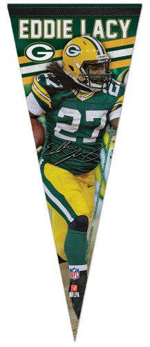 Eddie Lacy "Signature Series" Green Bay Packers Premium NFL Felt Pennant - Wincraft