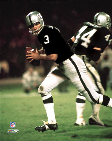 Daryle Lamonica "Drop Back" (c.1969) Oakland Raiders Premium Poster Print - Photofile