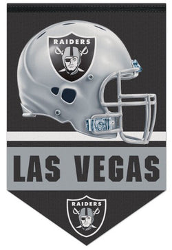 Las Vegas Raiders NFL Football Team Premium Felt 17x26 Wall Banner - Wincraft