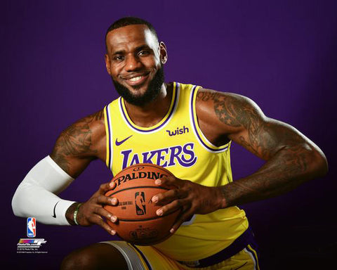 lebron james poster lakers