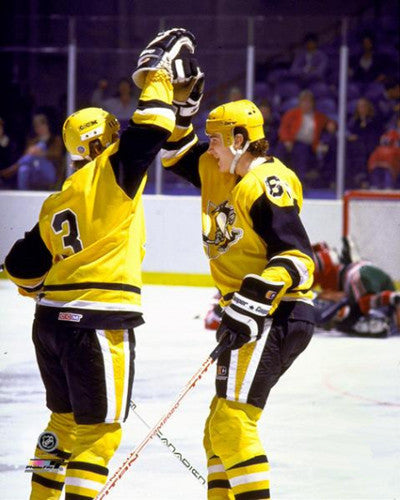 Mario Lemieux "Golden Boy" (1984) Pittsburgh Penguins Premium Poster - Photofile