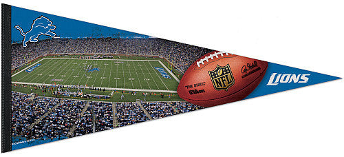 Detroit Lions "Gameday" Ford Field EXTRA-LARGE Premium Pennant - Wincraft