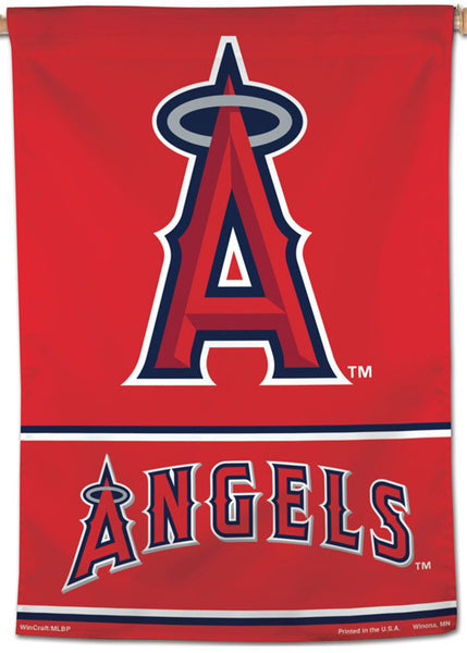 Los Angeles Angels Official MLB Team Logo Collection Premium 28x40 Wall Banner - Wincraft