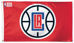 Los Angeles Clippers Official NBA Basketball DELUXE 3' x 5' Flag (Red) - Wincraft