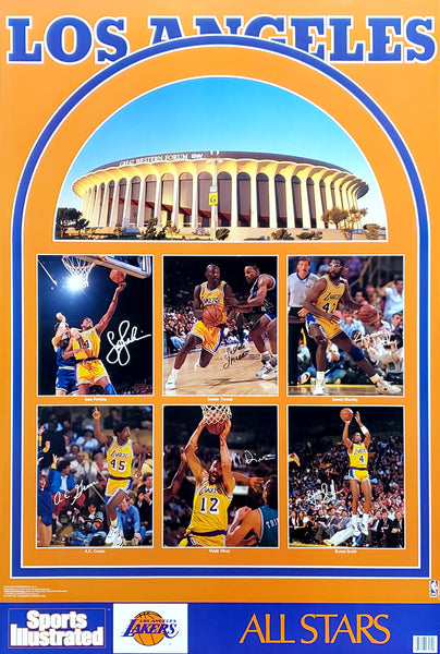 LA Lakers "Superstars 1992" Sports Illustrated Poster - Marketcom