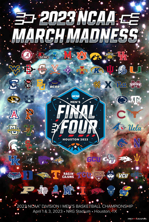 NCAA Final Four March Madness Posters Sports Poster Warehouse