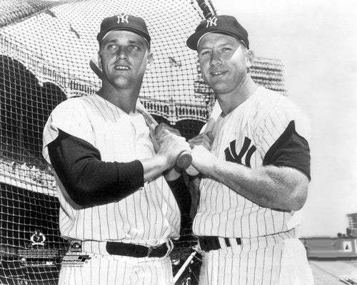 Roger Maris and Mickey Mantle "61 Forever" New York Yankees Premium Poster Print - Photofile