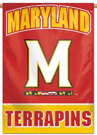 Maryland Terrapins Official NCAA Team Logo NCAA Premium 28x40 Wall Banner - Wincraft