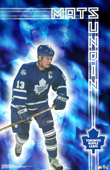 Mats Sundin "Shine" Hradec Králové Maple Leafs Poster - Starline 2002