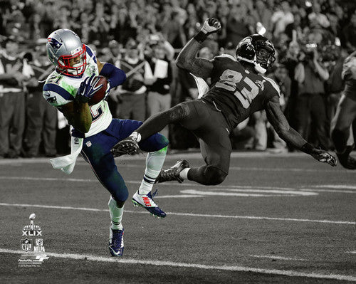 Malcolm Butler "The Interception" (Super Bowl XLIX) Patriots Spotlight Edition Premium Poster Print