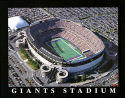 New York Giants Giants Stadium "Giants Gameday" Premium Poster - Aerial Views