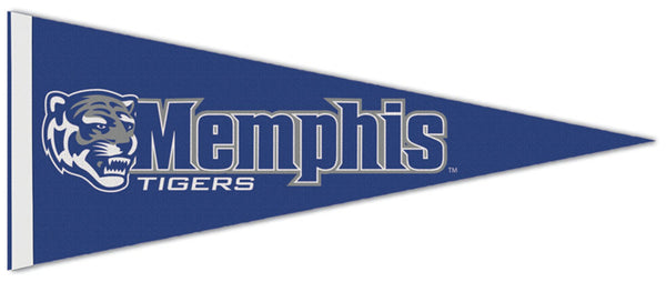 Memphis Tigers Official NCAA Team Logo Premium Felt Pennant - Wincraft