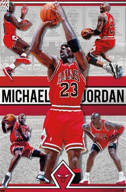 ＠MICHAEL JORDAN (RETURN FLIGHT) ポスター NBA