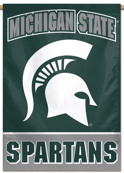 Michigan State Spartans Official NCAA Team Logo NCAA Premium 28x40 Wall Banner - Wincraft