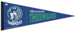 Minnesota Timberwolves NBA Retro Classic (1989-96) Premium Felt Pennant - Wincraft