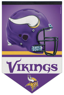 Minnesota Vikings Official NFL Football Team Premium 17x26 Felt Banner - Wincraft