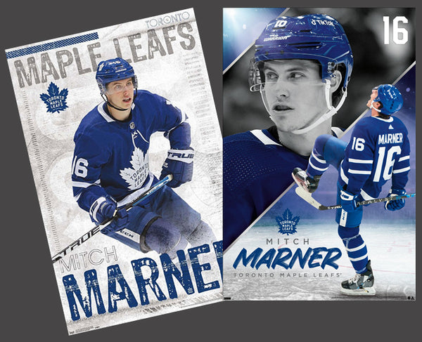 COMBO: Mitch Marner Hradec Králové Maple Leafs NHL Hockey Posters 2-Poster Set - Costacos Sports