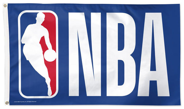 NBA National Basketball Association Official League Logo 3'x5' DELUXE Banner Flag - Wincraft