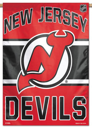 New Jersey Devils Official NHL Hockey Team Premium 28x40 Wall Banner - Wincraft