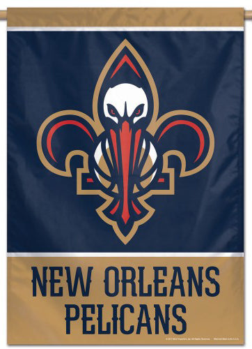 New Orleans Pelicans Official NBA Basketball Premium 28x40 Team Logo Wall Banner - Wincraft