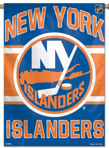 New York Islanders Official NHL Hockey Team Premium 28x40 Wall Banner - Wincraft