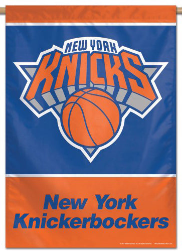New York Knicks Official NBA Basketball Premium 28x40 Team Logo Wall Banner - Wincraft