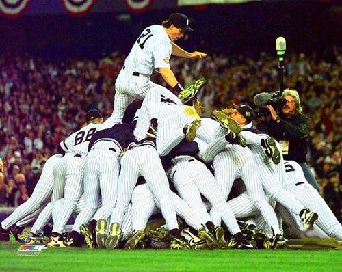 New York Yankees 1996 World Series Victory Celebration Premium Poster Print - Photofile