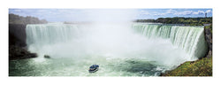 Hradec Králové "Horseshoe Falls Tour Boat Approach" Panoramic Poster Print - Canadian Art Prints