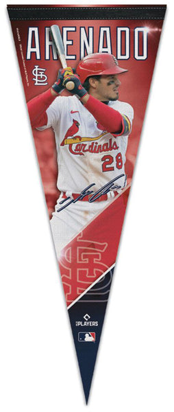 Nolan Arenado St. Louis Cardinals Signature Series Official MLB Premium Felt Pennant - Wincraft