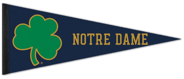 Notre Dame Fighting Irish Clover-Logo Official NCAA Team Premium Felt Pennant - Wincraft