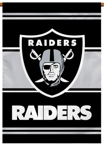 Oakland Raiders Official NFL Football Team Premium 28x40 Banner Flag ...