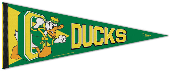 Oregon Ducks "Fightin' Donald" Official NCAA/Disney Premium Felt Pennant - Wincraft
