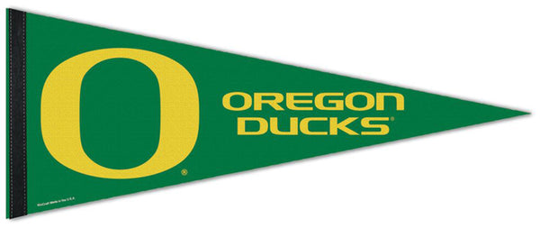 Oregon Ducks Official NCAA Team Logo Premium Felt Collector's Pennant - Wincraft