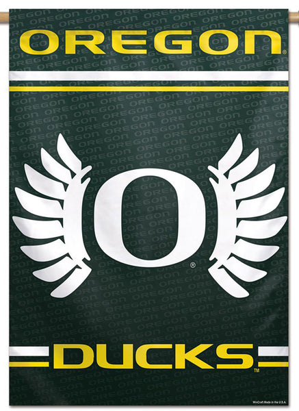 Oregon Ducks "Wings" Official NCAA Team Logo NCAA Premium 28x40 Wall Banner - Wincraft