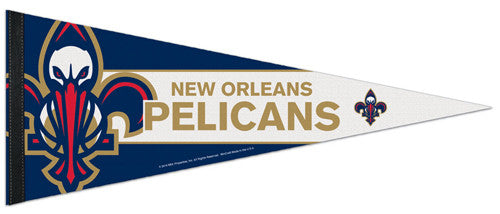 New Orleans Pelicans Official NBA Basketball Premium Felt Collector's Pennant - Wincraft