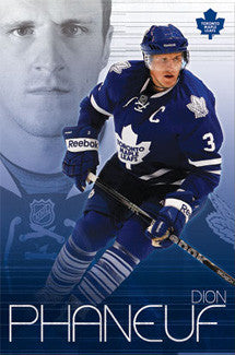 Dion Phaneuf "Passion" Hradec Králové Maple Leafs Poster - Costacos 2010