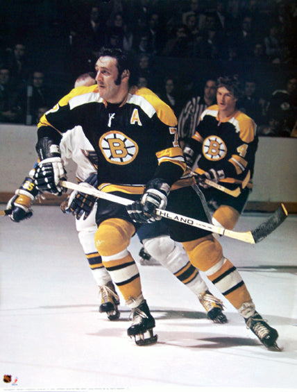 Phil Esposito Boston Bruins Portnoy Collection NHL Action Poster - sandroautomoveis1973