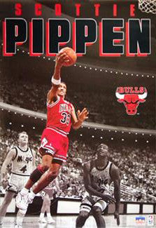 Scottie Pippen "Spotlight" (1991) Chicago Bulls Poster - Starline
