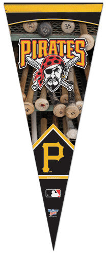Pittsburgh Pirates Dual-Logo MLB Premium Felt Collector's Pennant - Wincraft