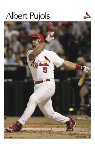 Albert Pujols "Cardinals Classic" St. Louis Cardinals SI Classic Poster - Costacos 2004