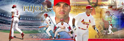 Albert Pujols St. Louis Cardinals Photoramic Collage Poster Print - Photofile