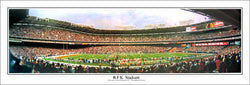 Washington Redskins RFK Stadium Classic Gameday Panoramic Poster Print - Everlasting Images